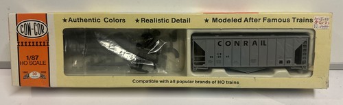 Kit de tolva cubierta de deslizamiento aéreo Con-Cor escala HO Conrail 40' para automóvil #880240 | Zustand: New