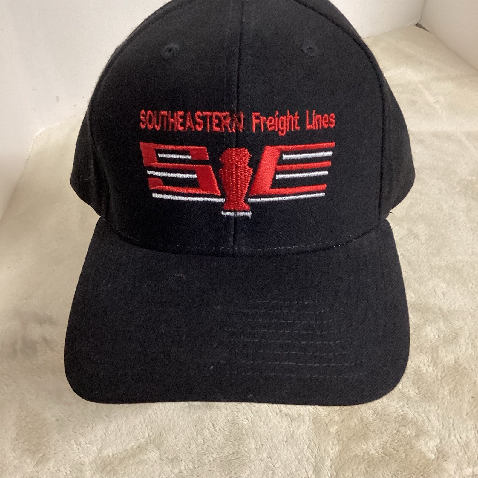 Southeastern freight line cap/hat black snapback - image 10