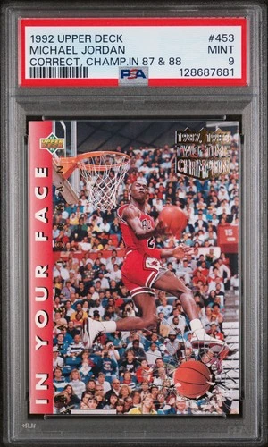 Jordan 1992 Upper Deck Jordan #453