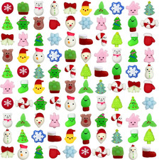 Christmas Mochi Squishy Toys, Squishies, Christmas Toy, for Kids Girls Boys