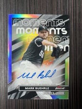 MARK BUEHRLE 2023 TOPPS FINEST MOMENTS REFRACTOR AUTO #FMA-MB WHITE SOX ON CARD