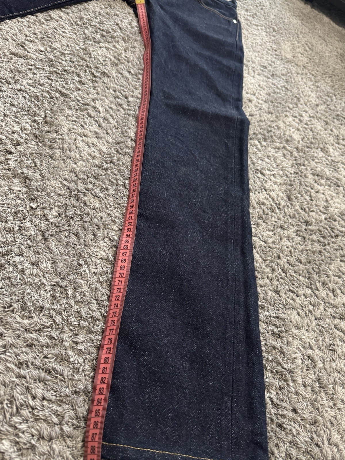 Samurai Jeans S003jp Yamato 21OZ Selvedge Denim Slim Indigo One Wash 31/36