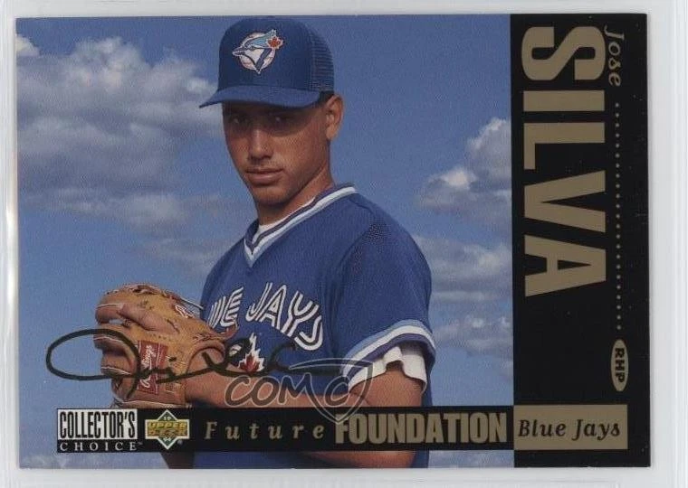 1994 Upper Deck Collector's Choice Gold Foil Signature Jose Silva #648 Rookie RC