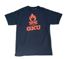 Gnu Survival Tee T-Shirt Mens L 100% Cotton Mervin Mfg Snowboards 2012 