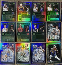 2025-26 Topps Basketball Rainbow Foil Card Lot(53) - Stars/Rookies/SP No Dupes
