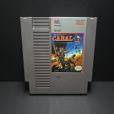 Cabal (Nintendo Entertainment System, NES) Free Shipping! Tested & Working 