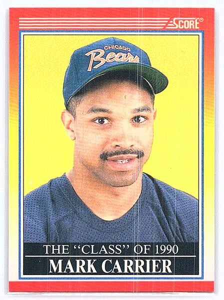 1990 Score #614 Mark Carrier