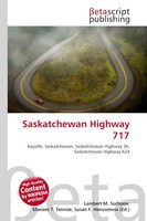 Lambert M. Surhone (U. A.) | Saskatchewan Highway 717 | Taschenbuch | Englisch