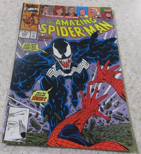 Amazing Spider-Man 332 (NM- 9.2) 1990 Guides $25.00 Nowonly $17.50 FREE SHIPPING