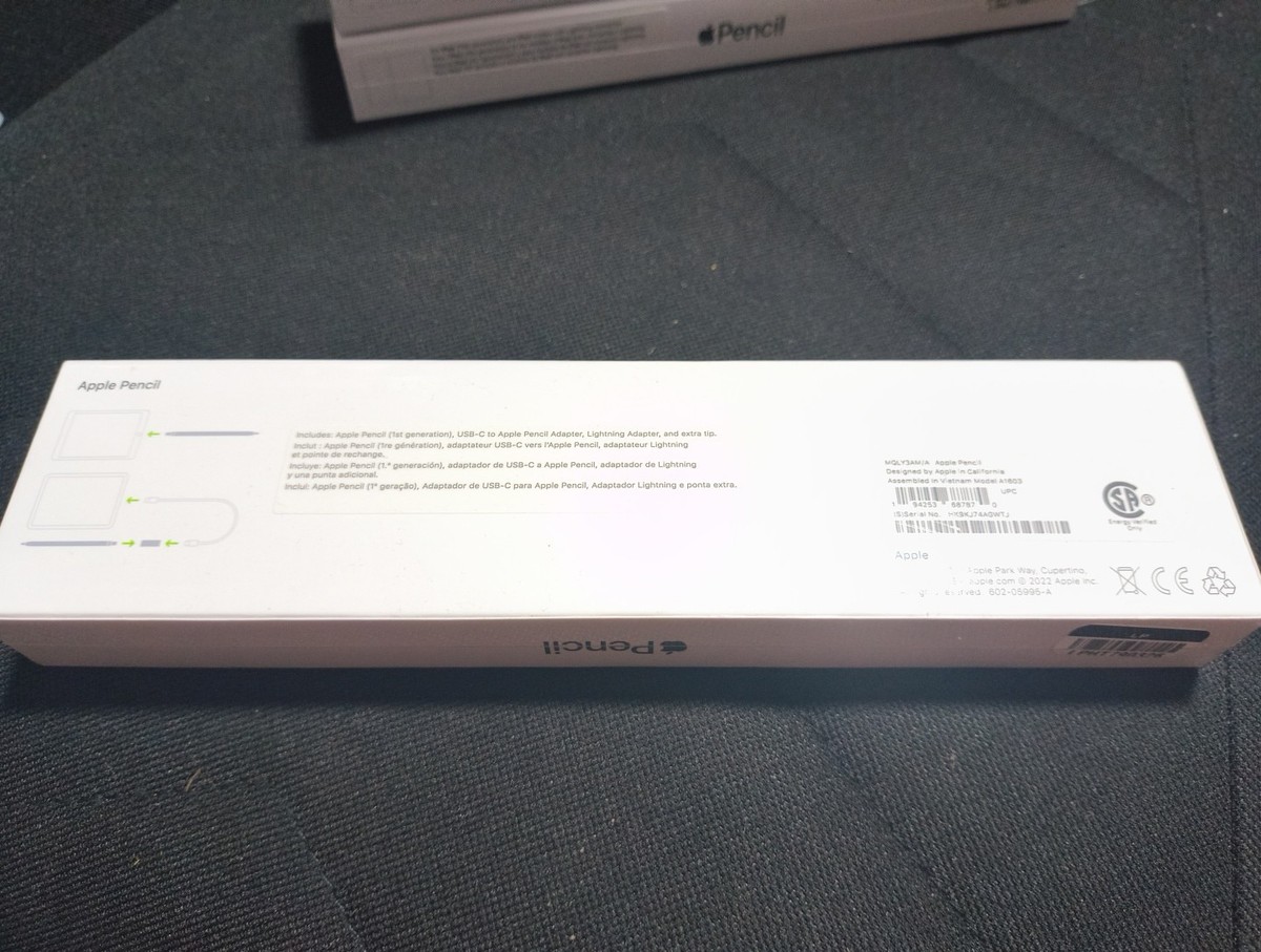 【Apple】Apple pencil第1世代 A1603 Apple Pencil 1st Gen for iPad and iPad Pro A1603 - White