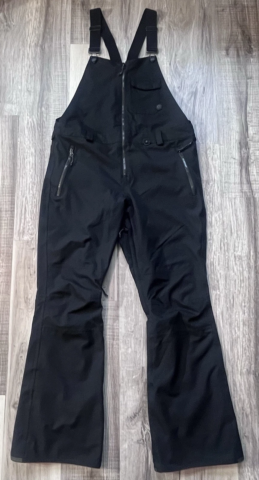 Volcom Swift Bib Snow Pants Women’s XL Black Ski Snowboard Outdoor Winter