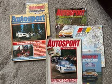 Autosport Magazine X 2  Nov 22 1984 & Nov 21 1985 RAC Rally Issues + Maps Etc.