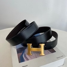 Hermes black and brown with gold hardware