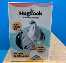 HugLock Child Proof Door Locks SnapPower KHG-WH-N10 White Safety Lock
