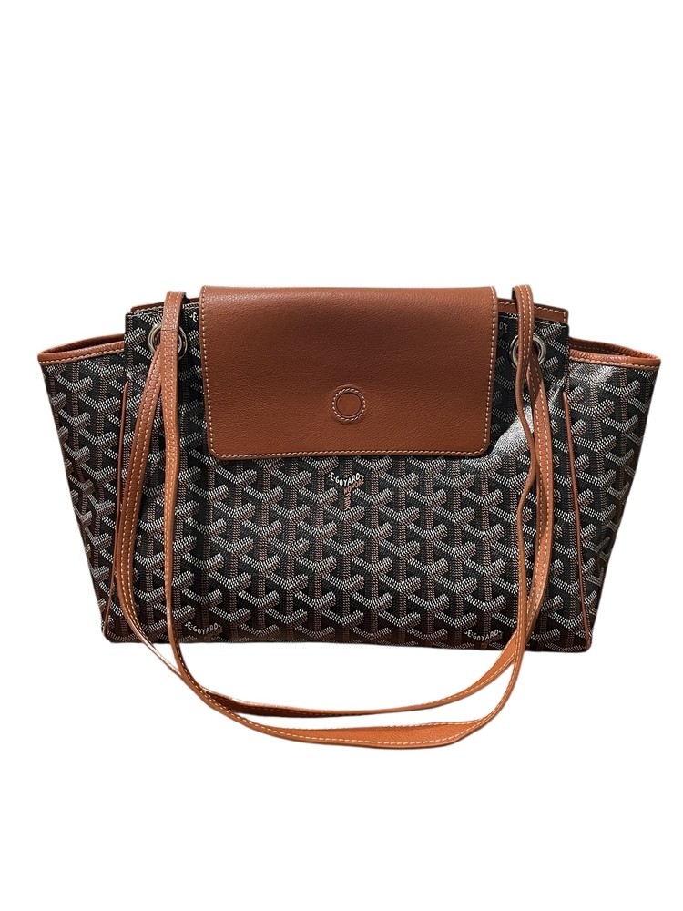 Goyard Sac Rouette Luxury Leather Handbag 12749