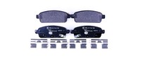 Hinterachse Hella 8DB 355 015-221 Bremsbelagsatz, Scheibenbremse FüR Buick,Chevr