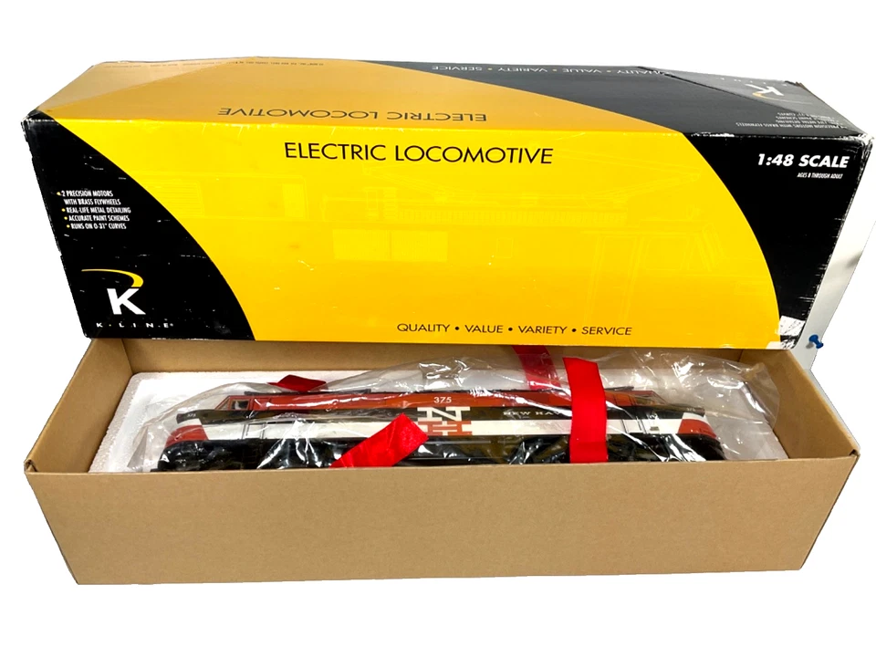 K-Line K2749-0375CV, NH EP-5 Electric Locomotive, 1:48, #375, w/Shipping box - Image 2 of 4