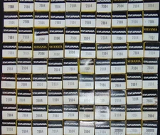 MANY NOS NIB AMPLIFIER TUBES SYLVANIA 7984 VINTAGE USA POWER BEAM 90 PIECES NEW