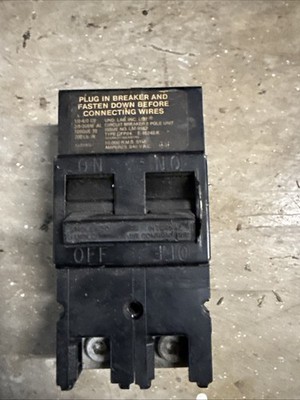 Challenger 2 Pole 200 Amp Breaker Type QFP24 E-16248-K
