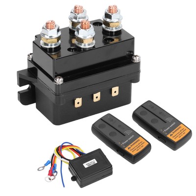 DC500A 12V Wireless Winch Remote Control Kit Winch Solenoid Relay For