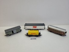 4x Güterwagen Kesselwagen Minol Coca Cola Piko Roco H0 DDR Spielzeug #261456