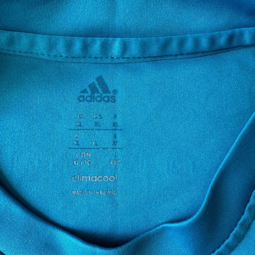 Adidas Shirt Boys Extra Large Blue Athletic Top Climacool Predator F50 Soccer - Picture 3 of 12