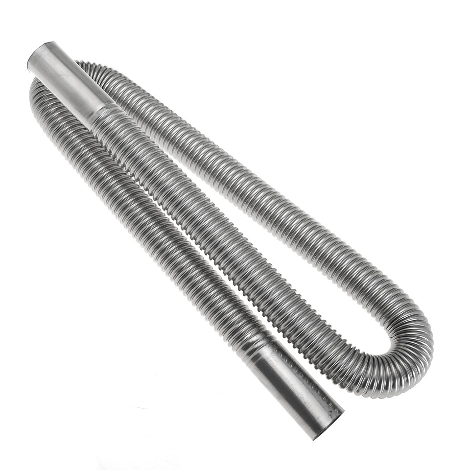 100cm 1 inch Heater Exhaust Pipe Generator Exhaust Extension Fuel Tank