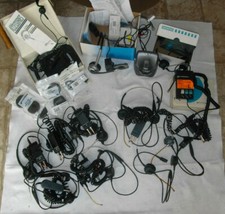 vtg Plantronics Siemens telephone communication head set large lot