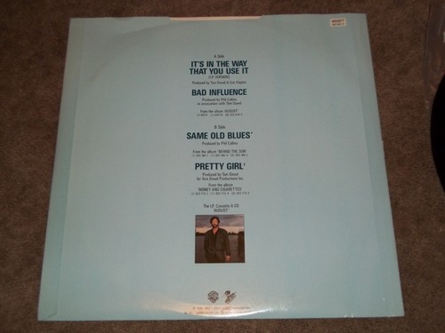 Eric Clapton It's In The Way That You Use It 12" UK PRESS 4 TRACK EP - EX VINYL - Picture 2 of 2