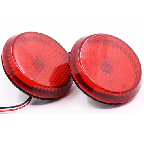 2x LED Tail Rear Bumper Reflector Lights Brake Lamp For Toyota Corolla 2007-2010 - Bild 11 von 13