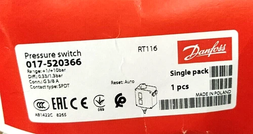 ONE NEW DANFOSS 017-520366 - Picture 1 of 1