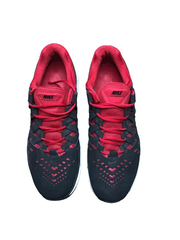 Nike Lunar Fingertrap Black and Red Men’s Size 12 Size 9 - Nike Lunar Fingertrap TR Black Gym Red | eBay main image 2