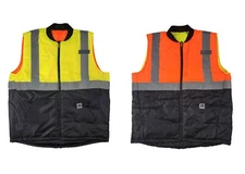 Buffalo Outdoors® Workwear Men's Hi-Vis 2-in-1 Reversible Safety Vest