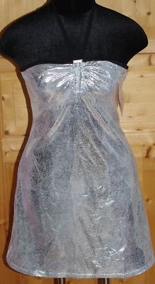 Soleil Sucré - Robe de bain, Motif python argenté et noir T L neuve - Photo 1/2