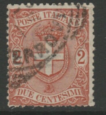 Italy Kingdom King Umberto I 1896-97 2c Used A18P28F987