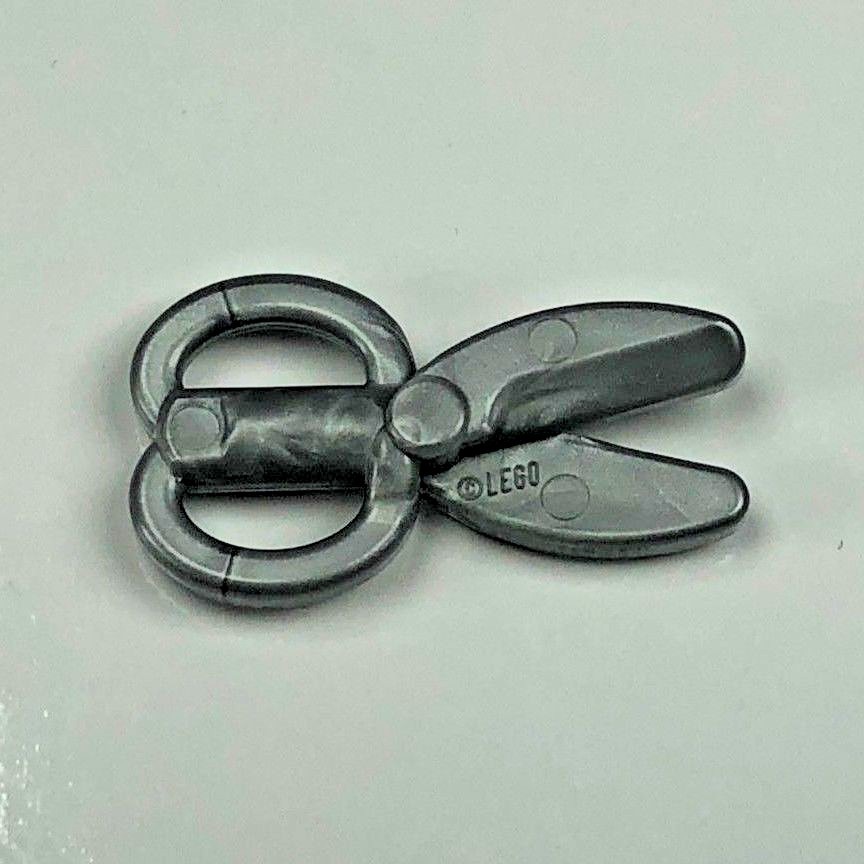 NEW LEGO Minifigure Utensil Scissors Shears Tool Flat Silver (x1