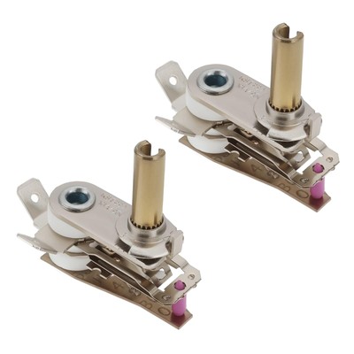 2 Stück Elektroofen-Thermostat KST220 T250 Einstellbarer Thermostat Bimetall-...