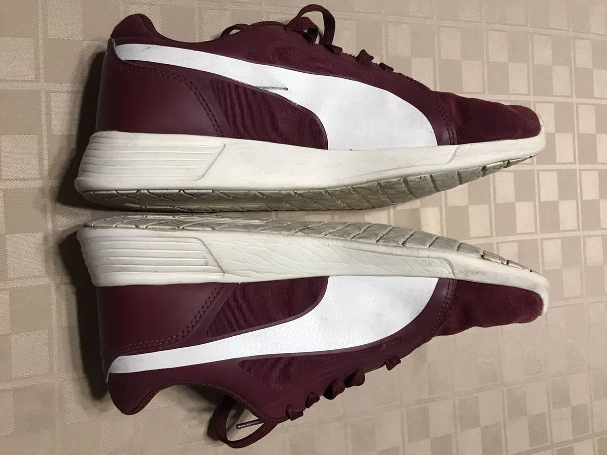 Puma red top wine shoes