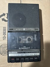 Vintage GE 3-5027A Personal Portable Recorder  Cassette Player