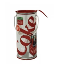 Coca cola Coke Clear Utensil Canister W/ Utensils