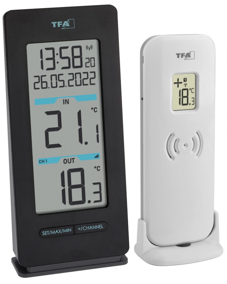 TFA Dostmann KlimaHome Plus TFA 30.3060 Funk-Thermo Produktbild-Vorschau 9