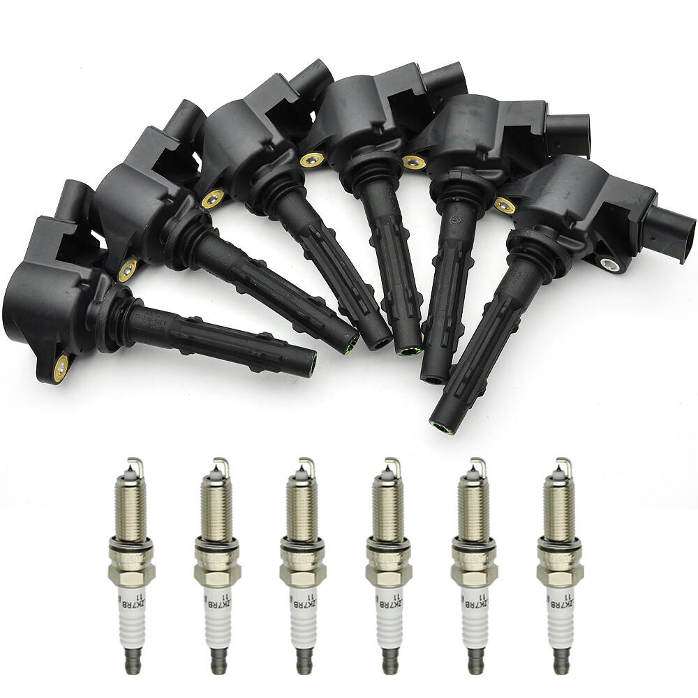 6X Ignition Coil + Iridium Spark plug Pack For Mercedes-Benz