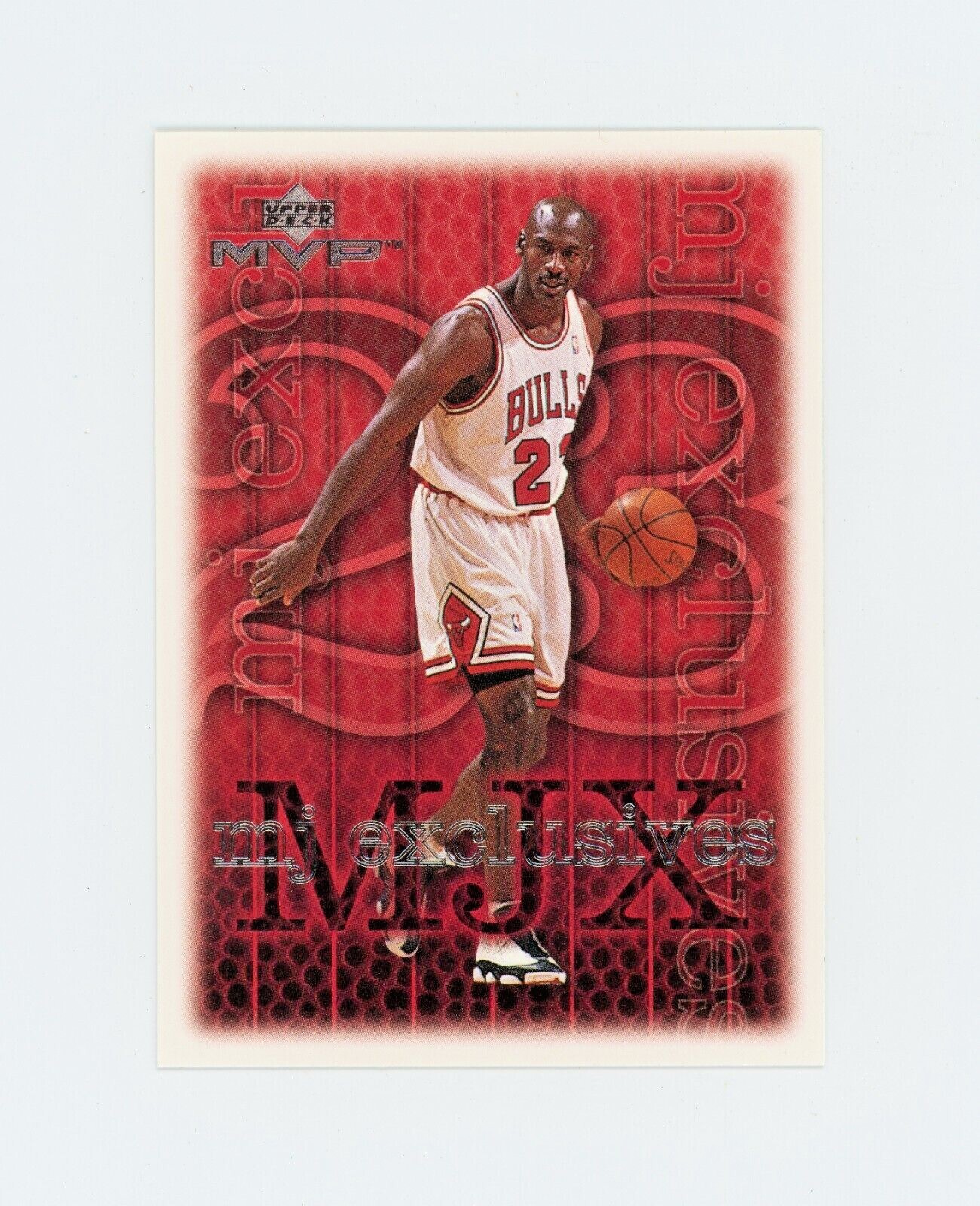 MICHAEL JORDAN 1999-00 Upper Deck MVP MJX Exclusives #207 Chicago Bulls