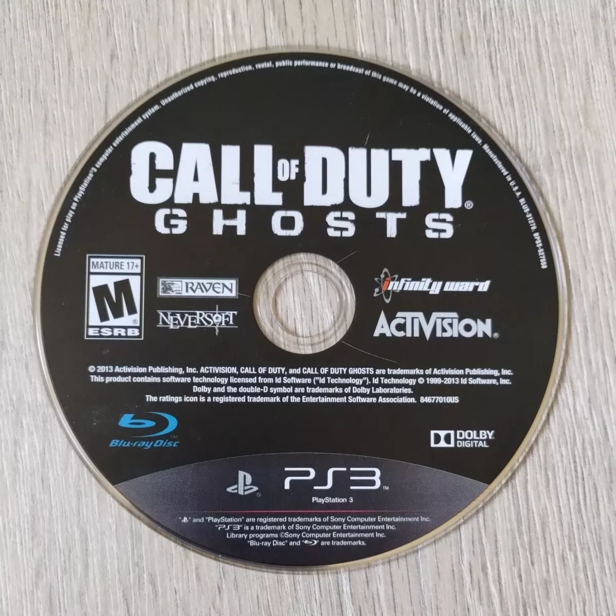 Call of Duty: Ghosts Sony PlayStation 3 PS3 Game Tested