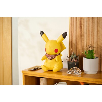 Pokémon Center Genuine Leather Pikachu Figure Run Run ! Desert Jan