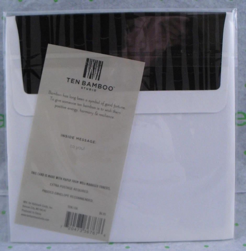 NUEVAS TARJETAS DE FELICITACIÓN PREMIUM TEMÁTICAS BEBÉ De DIEZ BAMBOO STUDIO Foto 2 de 2