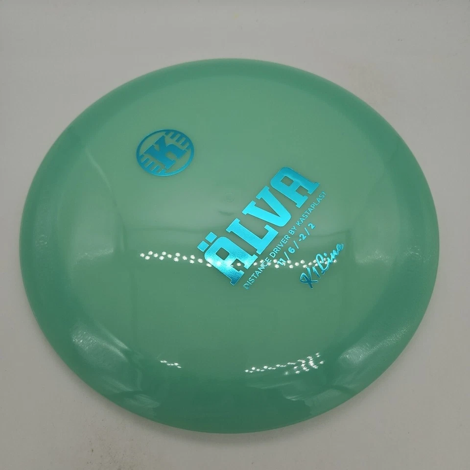 Estampilla Kastaplast First Run Alva como nueva/verde azulado 173 g 11/6/-2/2 Foto 2 de 3