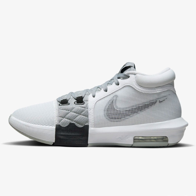 Баскетбольные кроссовки Nike LeBron Witness 8 EP Белый/серый(FB2237-100) Доставляются ускоренной доставкой