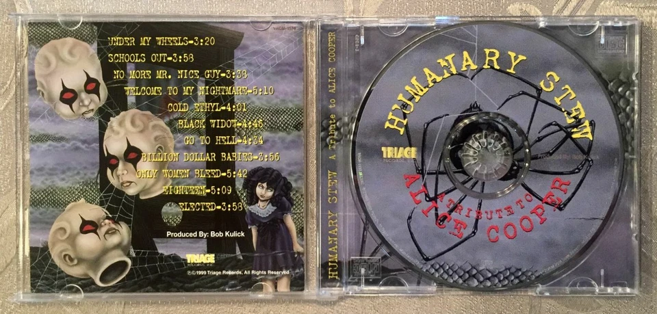 Humanary Stew - A Tribute To Alice Cooper (Japan CD w/OBI) Dio Dickinson Dokken - Image 3 of 4