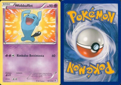 POKEMON KARTE 2012 - MARKIERTE GRENZEN 58/149 WOBBUFFET - NEUWERTIG, NEU, PERFEKTER KIOSK